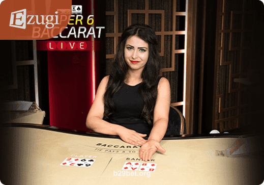 Hình ảnh Baccarat Super 6 tại b29 bet